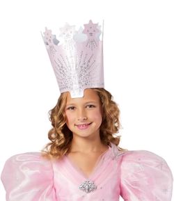 Rubies The Wizard of Oz: Glinda Crown for Kids, Girl's No Size
