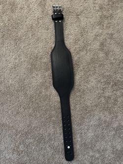 Contraband Leather Weight Lifting Belt