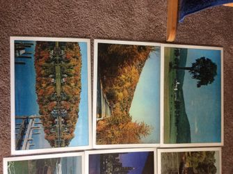 SET OF 6 VINTAGE NEW YORK PLACEMATS