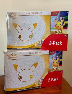Costco Exclusive 30th Celebration ETB + Booster Bundle Sealed