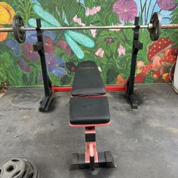 Weightlifting Bench Set