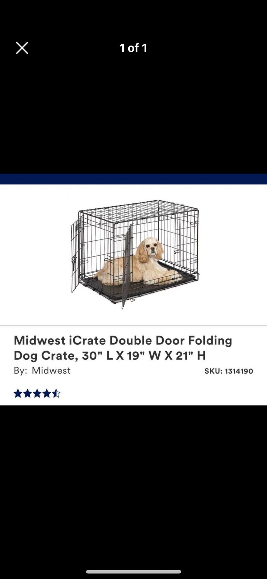 Medium Dog Cage