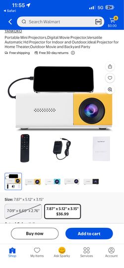 Portable Mini Projectors,Digital Movie Projector,Versatile Automatic Hd Projector for Indoor and Outdoor,Ideal Projector for Home Theater,Outdoor Movi