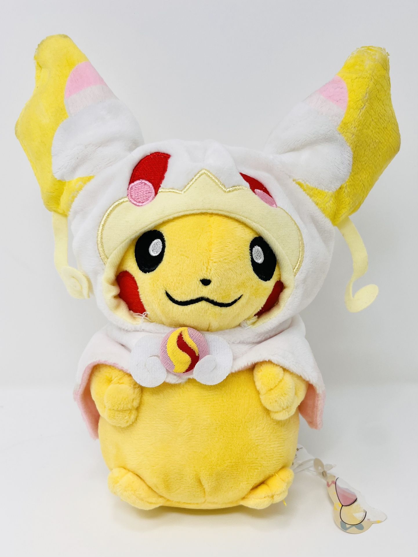 Mega Audino Pikachu Pokemon Center Original Japan 2018 Poncho 7” Hoodie Plush