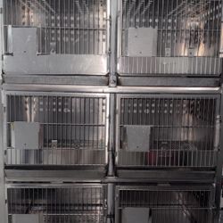 Dog Stainless Steel Cage, Crate
