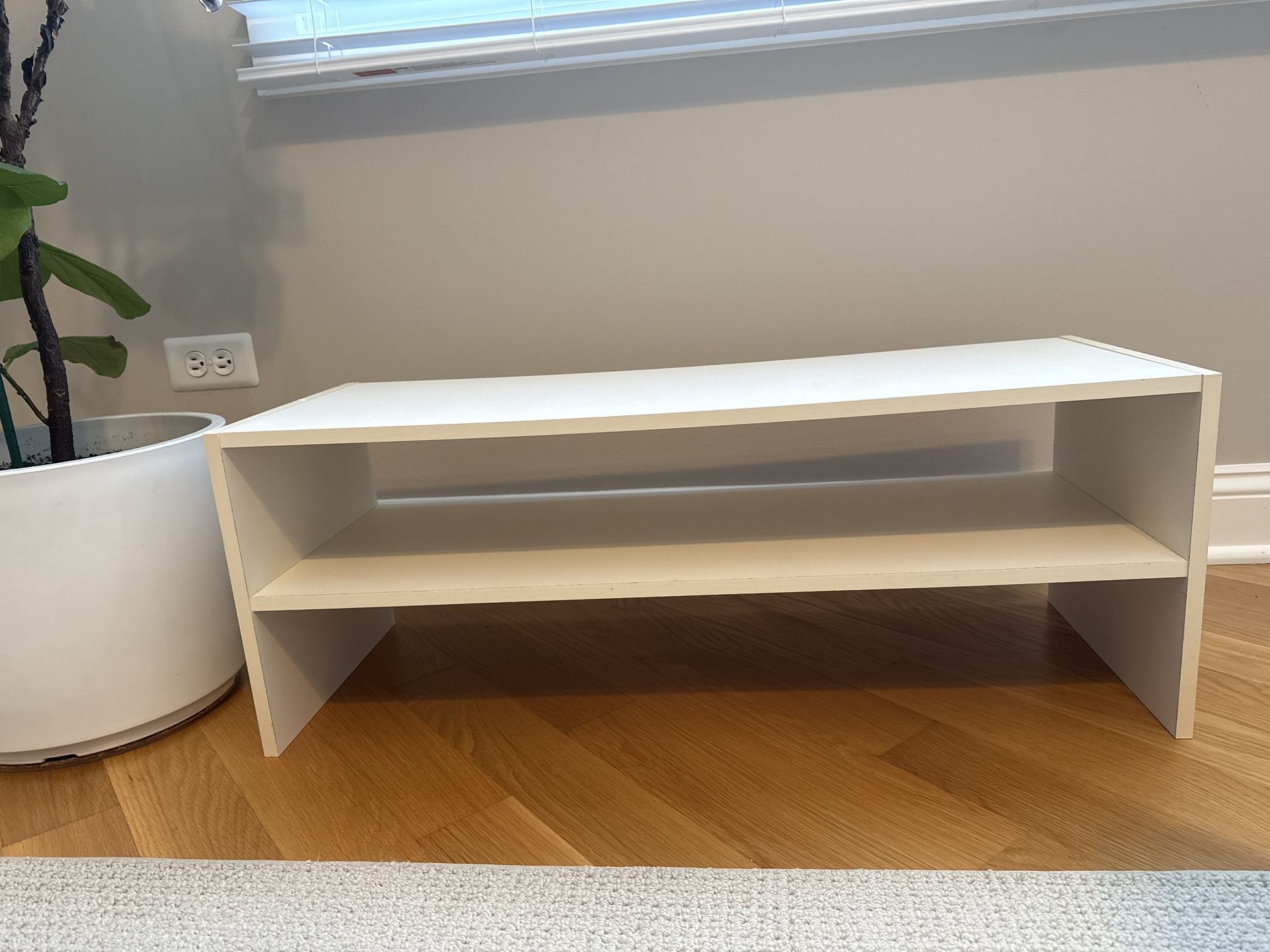 Shoe Rack/Shelf White