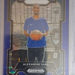 2024-25• RC•Alexandre Sarr•Panini Prizm Draft Picks•Lot Of 5