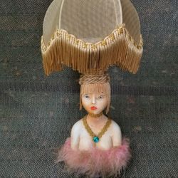 Rare, VINTAGE Lady Lamp