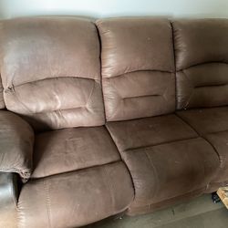 3 Seat Recline Sofa;  2 LoveSeat;  1 Seat Easy Chair