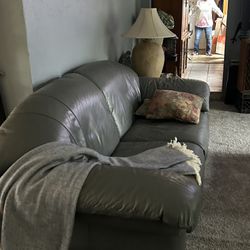 Leather Couches Green