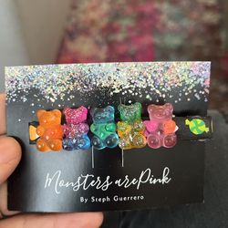 Gummies Bear Clips For Halloween  (3”) $1 Each, Or All For $5
