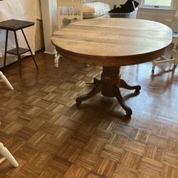 Antique Oak Table.