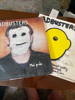 Adbusters Magazine Lot of 2 Issues