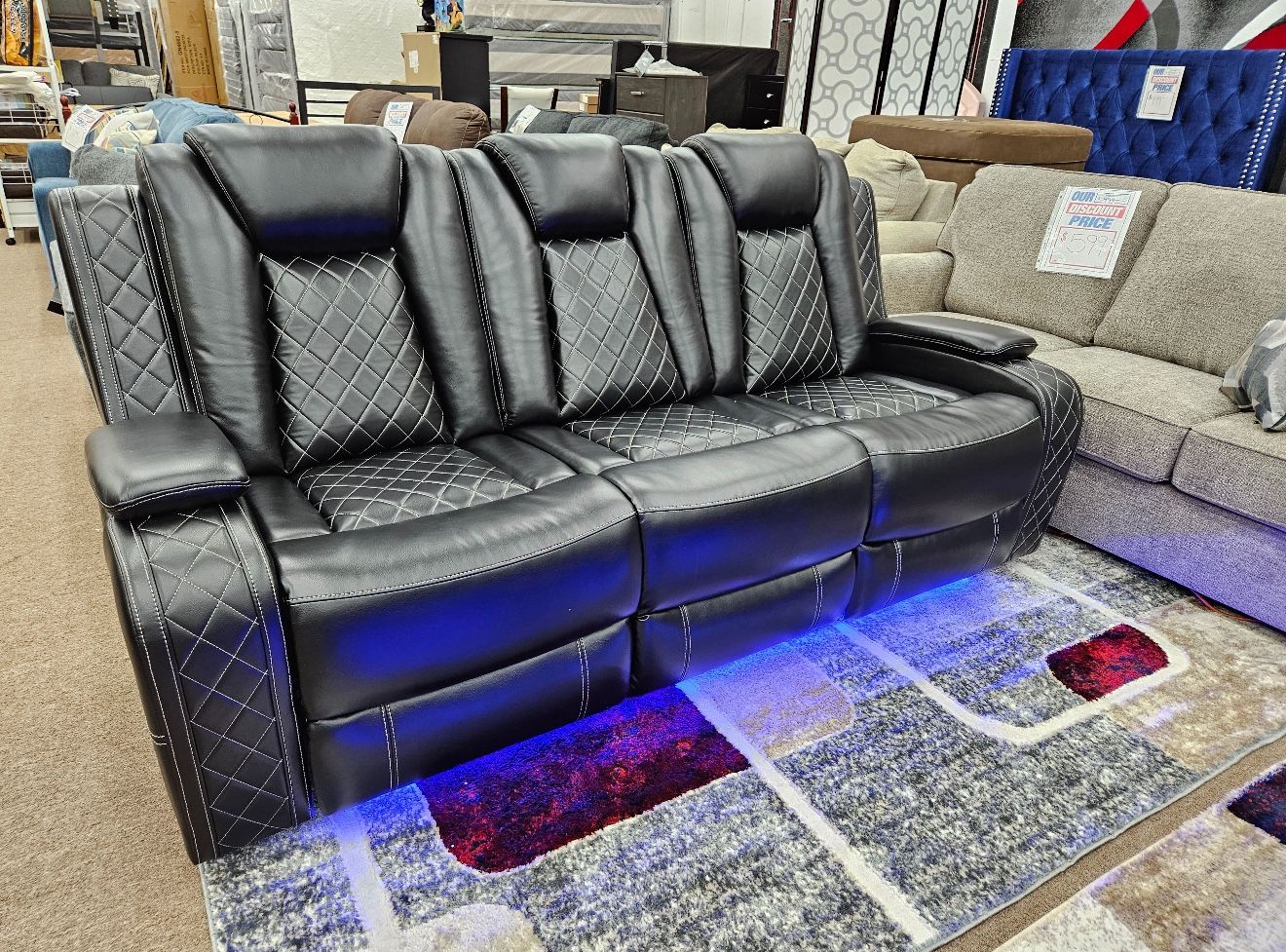 3 Seat Recliner Couch