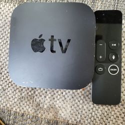 Apple TV – 32GB (4th Generation) - Black
Model:MGY52LL/A. In great condition everything works. Bestbuy certified. Comes with power cord 