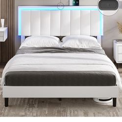 Queen Size Led Bed 