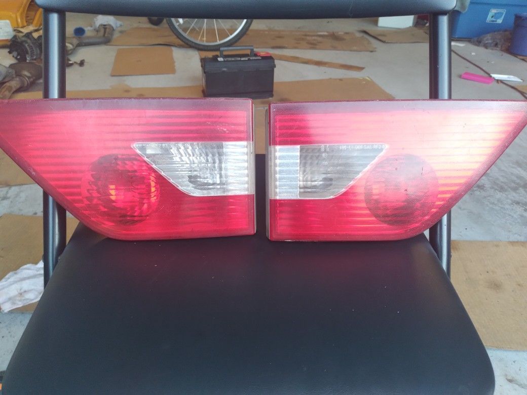 Left And Right BMW REAR Backup Light Housing