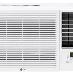 LG 12,200 BTU window air conditioner with additional heat 230/208V cools 570 feet