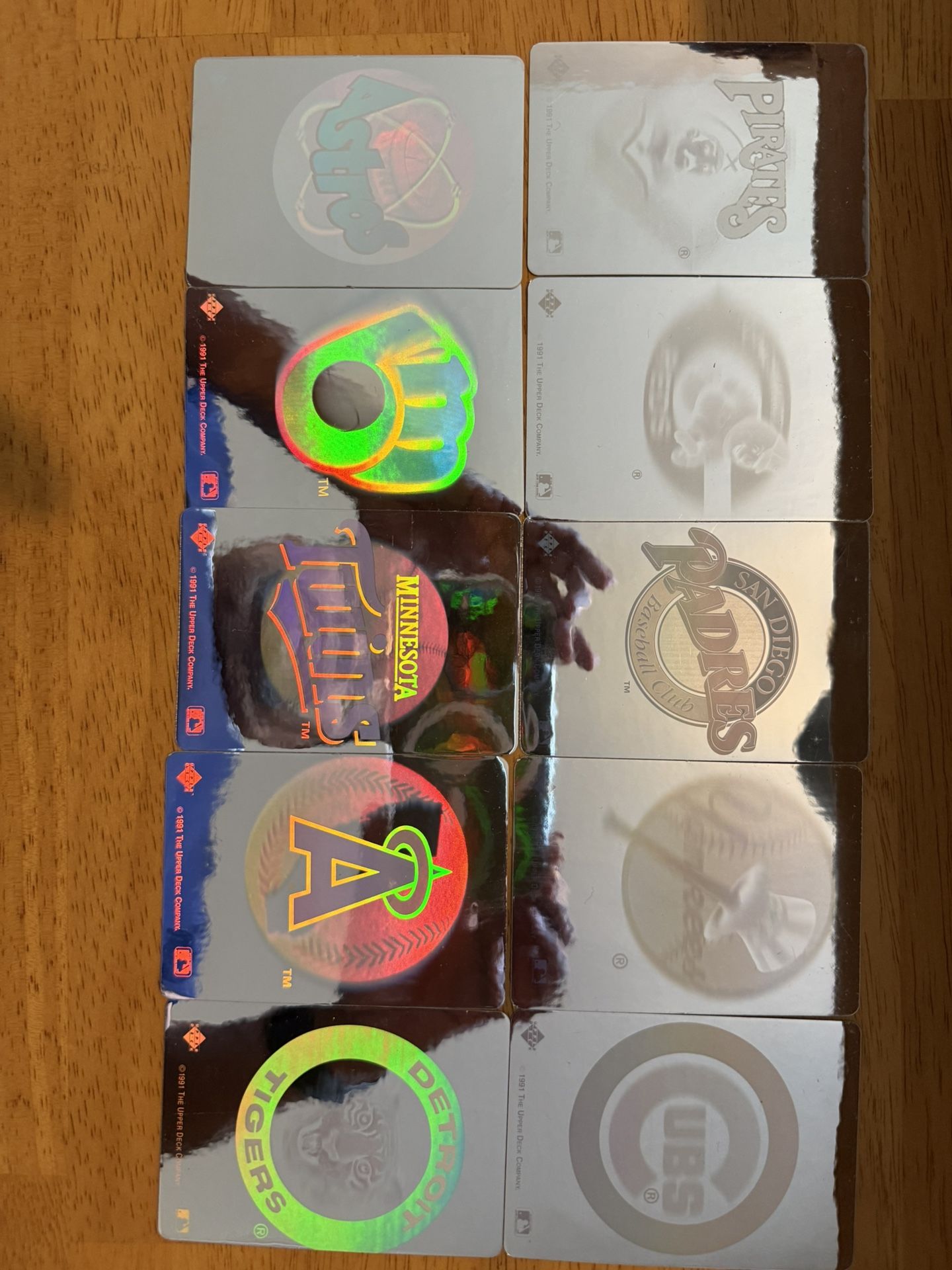 MLB Foil Stickers