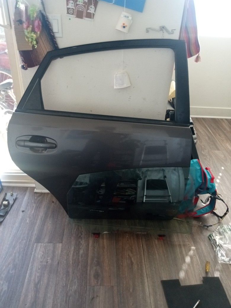 04-09 Toyota Prius Window Glass Right Side