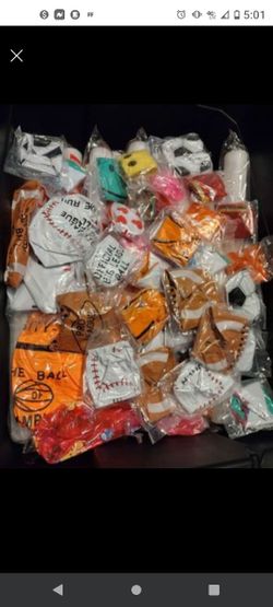 giant Easter eggs stuffed! thousands of awesome carnival prizes new!! Great for baskets to!!