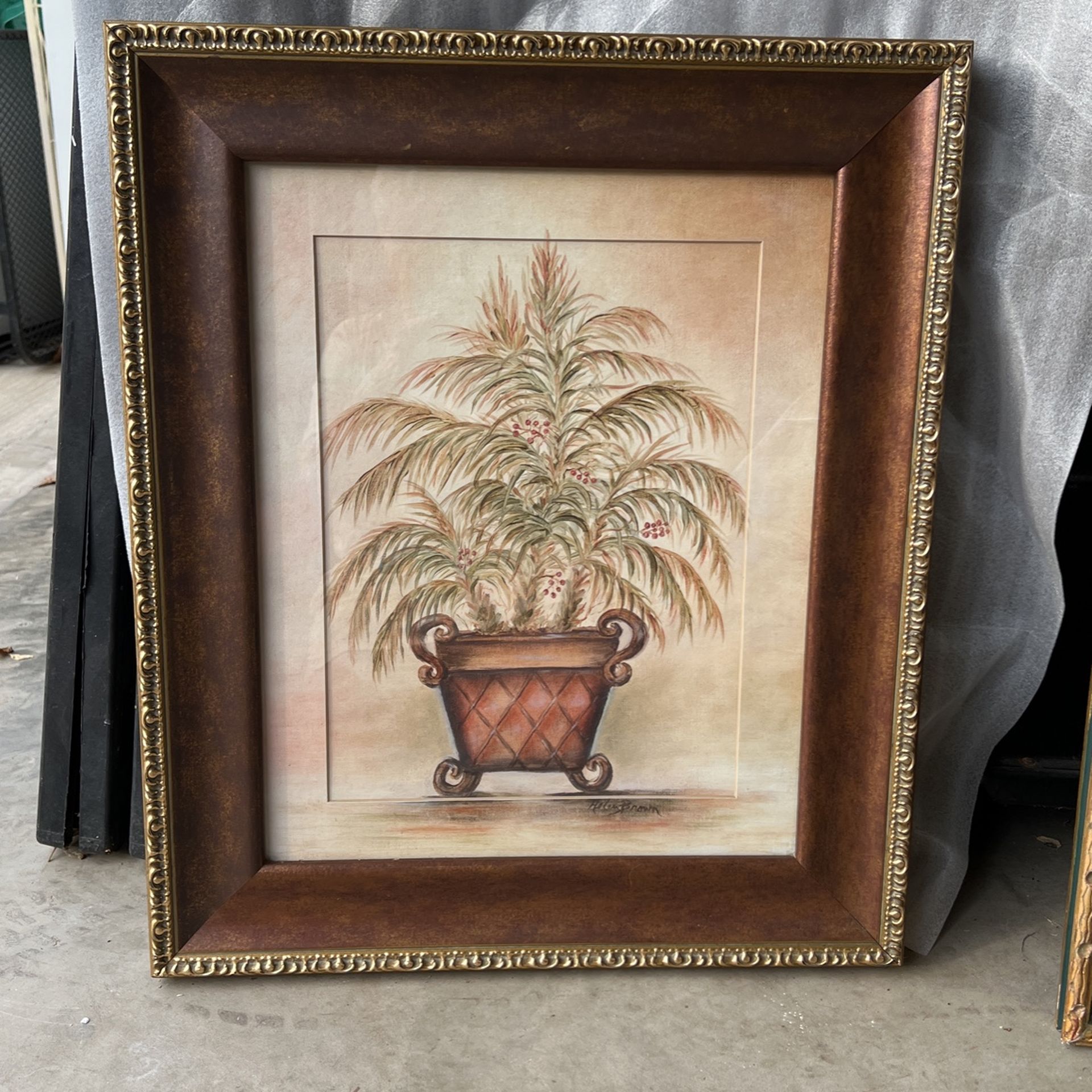 Beautiful Single Matted Picture