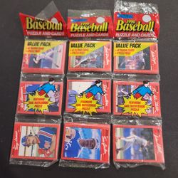 1990 DONRUSS BASEBALL TRADING CARDS  - RACK PACKS