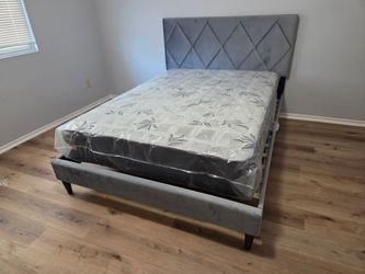 Brand New Full Size Bed With Ortho Mattress $379