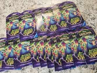 Disney Lorcana Attack of the Vine Booster Packs
