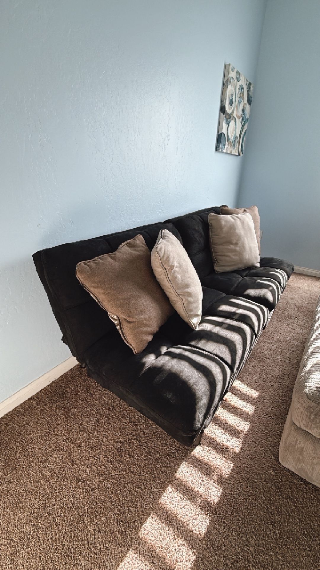 Futon/TV Console . Offers Welcomed