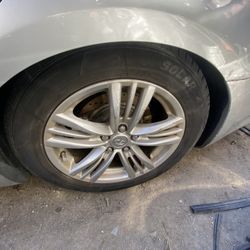 2007-2015 INFINITI G35 G37 G25 Q40 SEDAN RIM 17” BASE MODEL