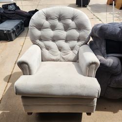White Rocking Chair