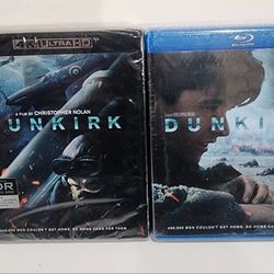 2 BRAND NEW SEALED 4K ULTRA DUNKIRK/ DUNKIRK BLURAY READ DESCRIPTION