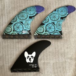 Captain Fin Co Dylan Graves Tri Surfboard Fins