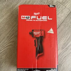 M12 FUEL 12V Lithium-Ion Brushless Cordless 1/4 in. Right Angle Die Grinder (Tool-Only)