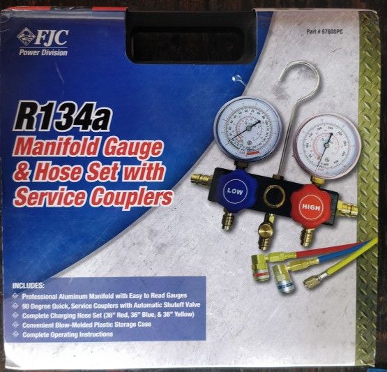 Fjc R134a Manifold Gauge Set