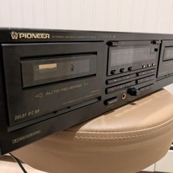 Vintage Pioneer Cassette Deck