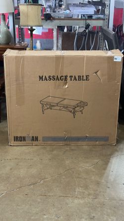 Massage table