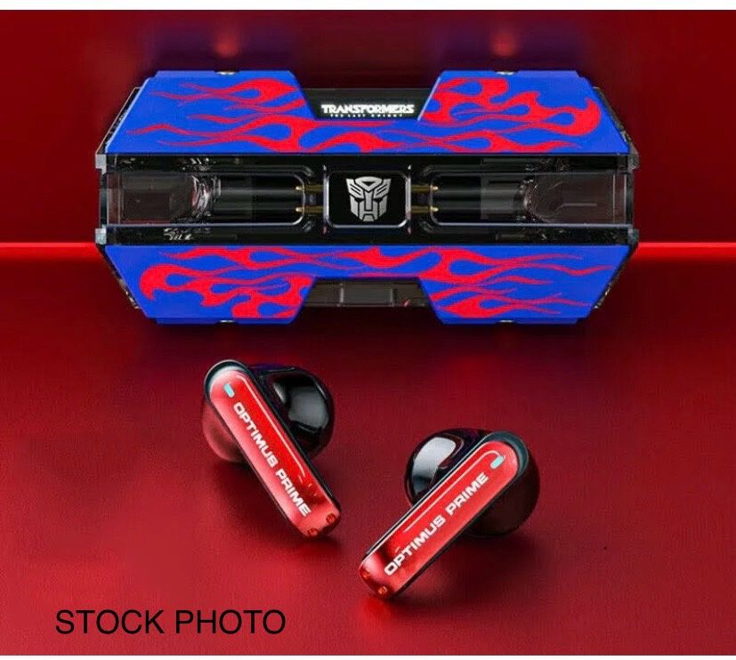 Transformers The Last Knight Wireless Bluetooth Earphones with Charging Case