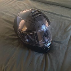 LS2 Motorcycle Helmet Dark Grey L