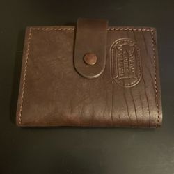 Buffalo Bill Fold Leather Photo Album (Wallet Size)