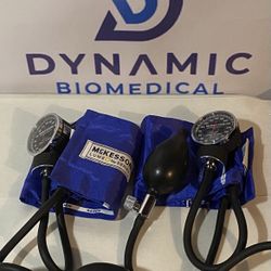 Complete Blood Pressure Cuff Set – Child, Adult, Large & Thigh – Gauges Included