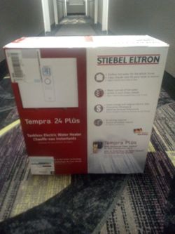 TANKLESS WATER HEATER STIEBEL ELTRON Tempra 24 plus