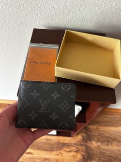 Louis vuitton black monogram wallet