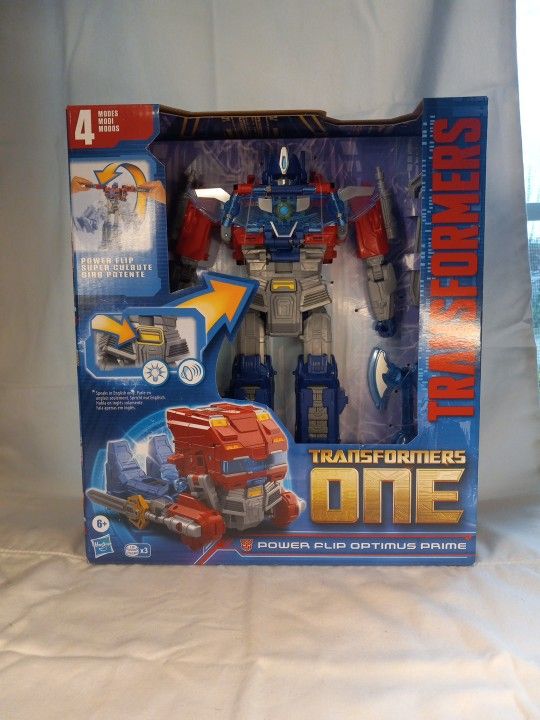 Transformers ONE Power Flip Optimus Prime / Orion Pax