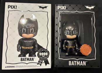 PIX! Batman Dark Knight Trilogy Limited Edition Figures