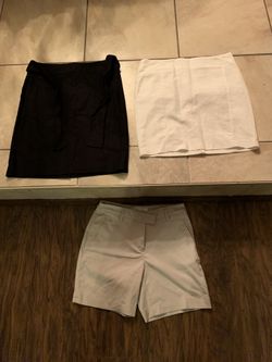 Ladies size 4 skirts and shorts