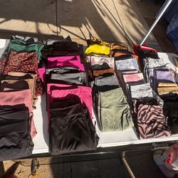 Leggings LOT And Workout Tops