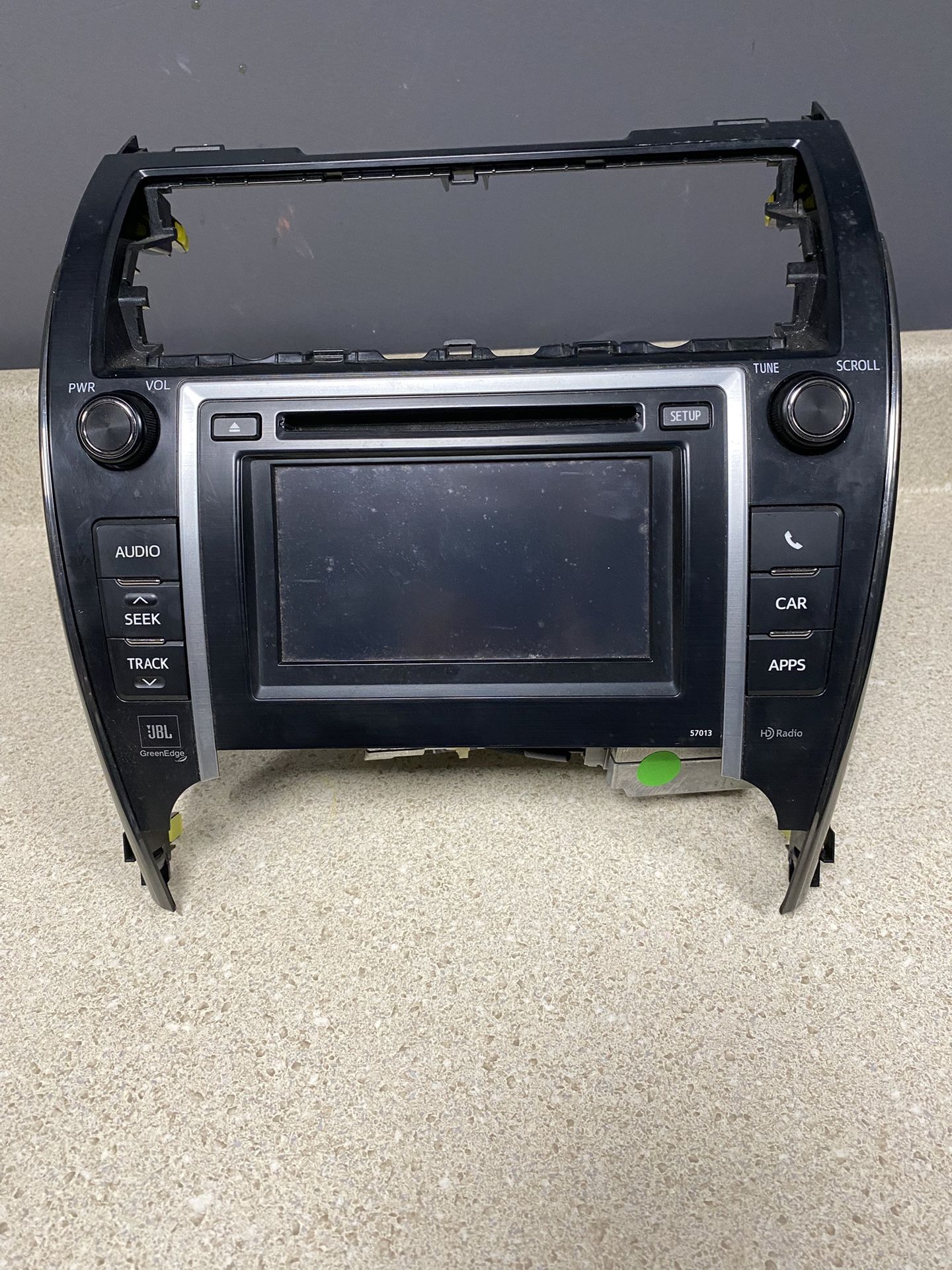 2012 Toyota Camry SE Factory Radio