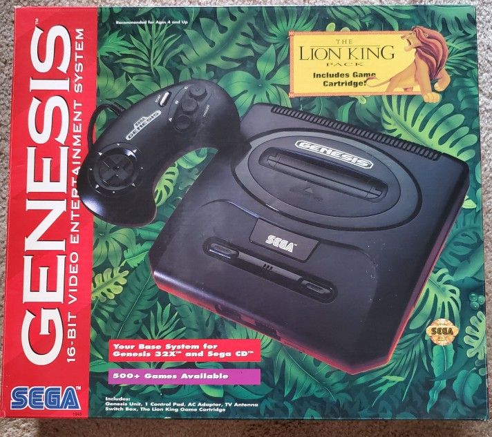 Sega Genesis Console Box